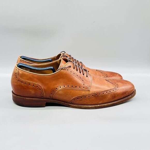 Cole Haan Shoes Mens 11.5 Brown Leather American Classics Wingtip Oxford Brogue main image 4